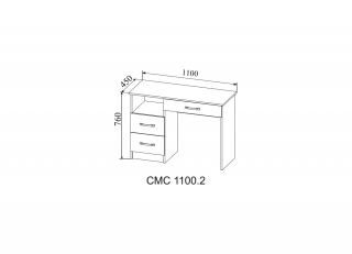 Письменный стол "Софи" СМС 1100.2 